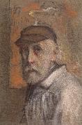 Edgar Degas Self-Portrait painting